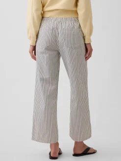 Low Rise '90s Loose Easy Crop Stripe Jeans