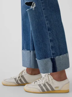 Low Rise '90s Loose Easy Crop Jeans