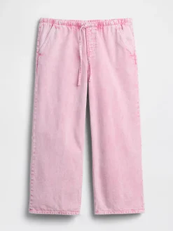 Low Rise '90s Loose Easy Crop Jeans