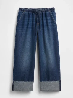Low Rise '90s Loose Easy Crop Jeans