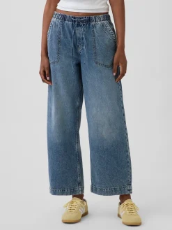 Low Rise '90s Loose Easy Crop Jeans