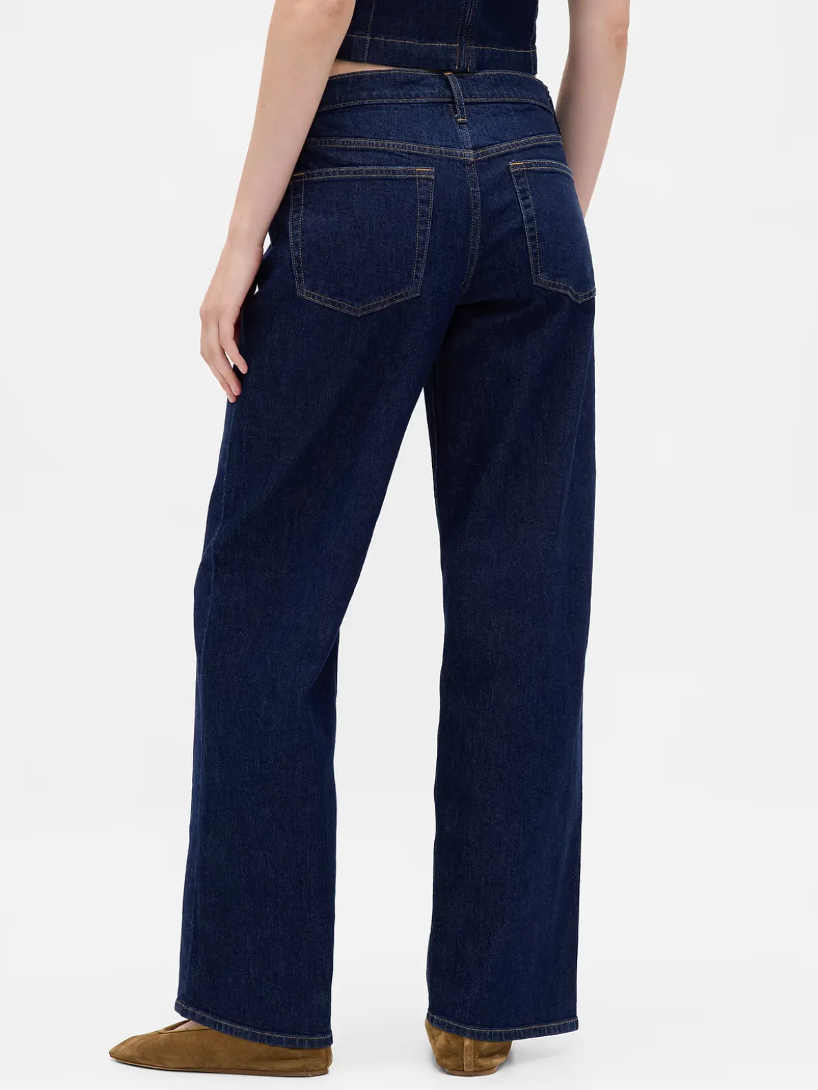 Low Rise '90s Loose Jeans