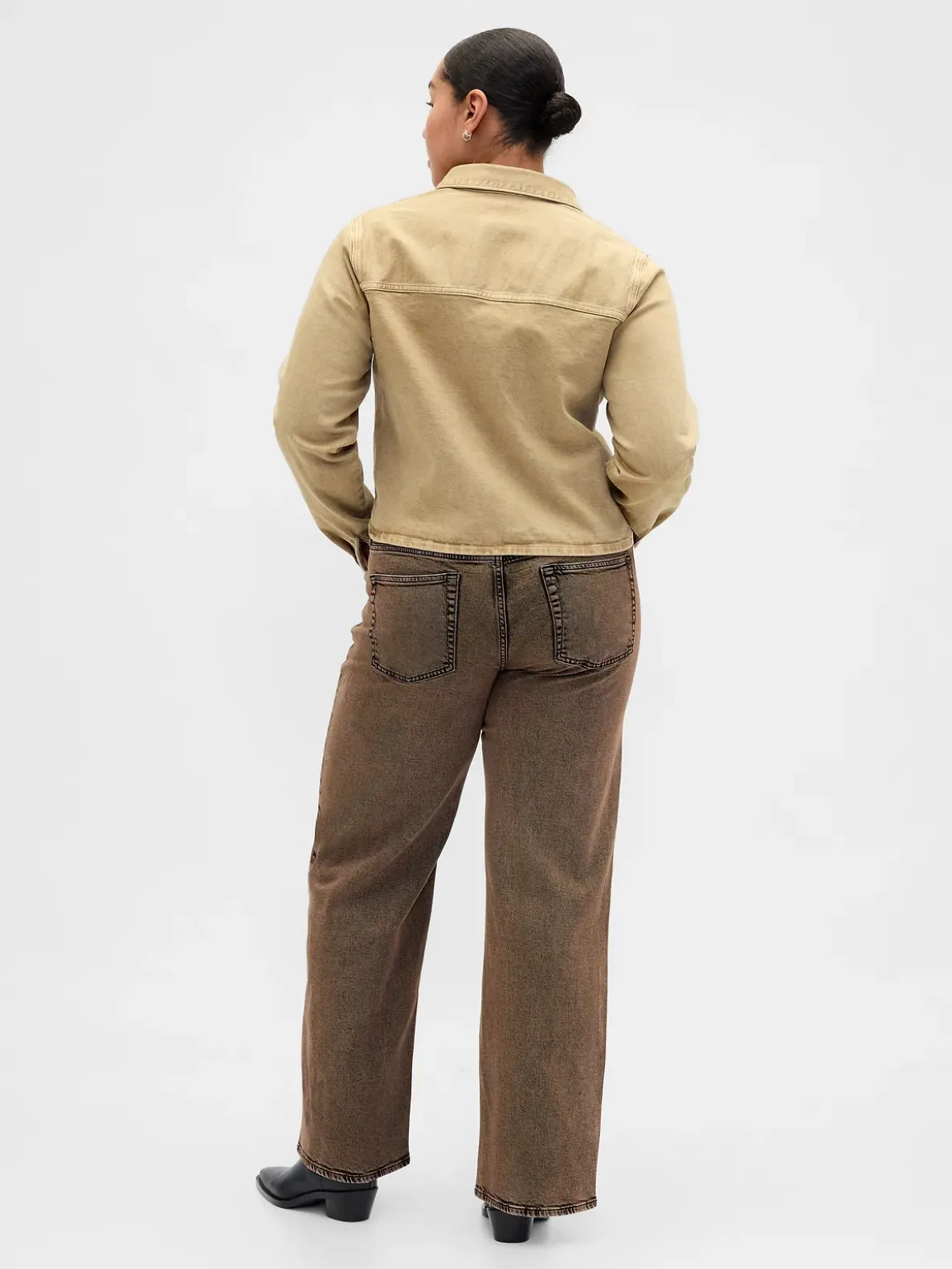 Low Rise '90s Loose Jeans