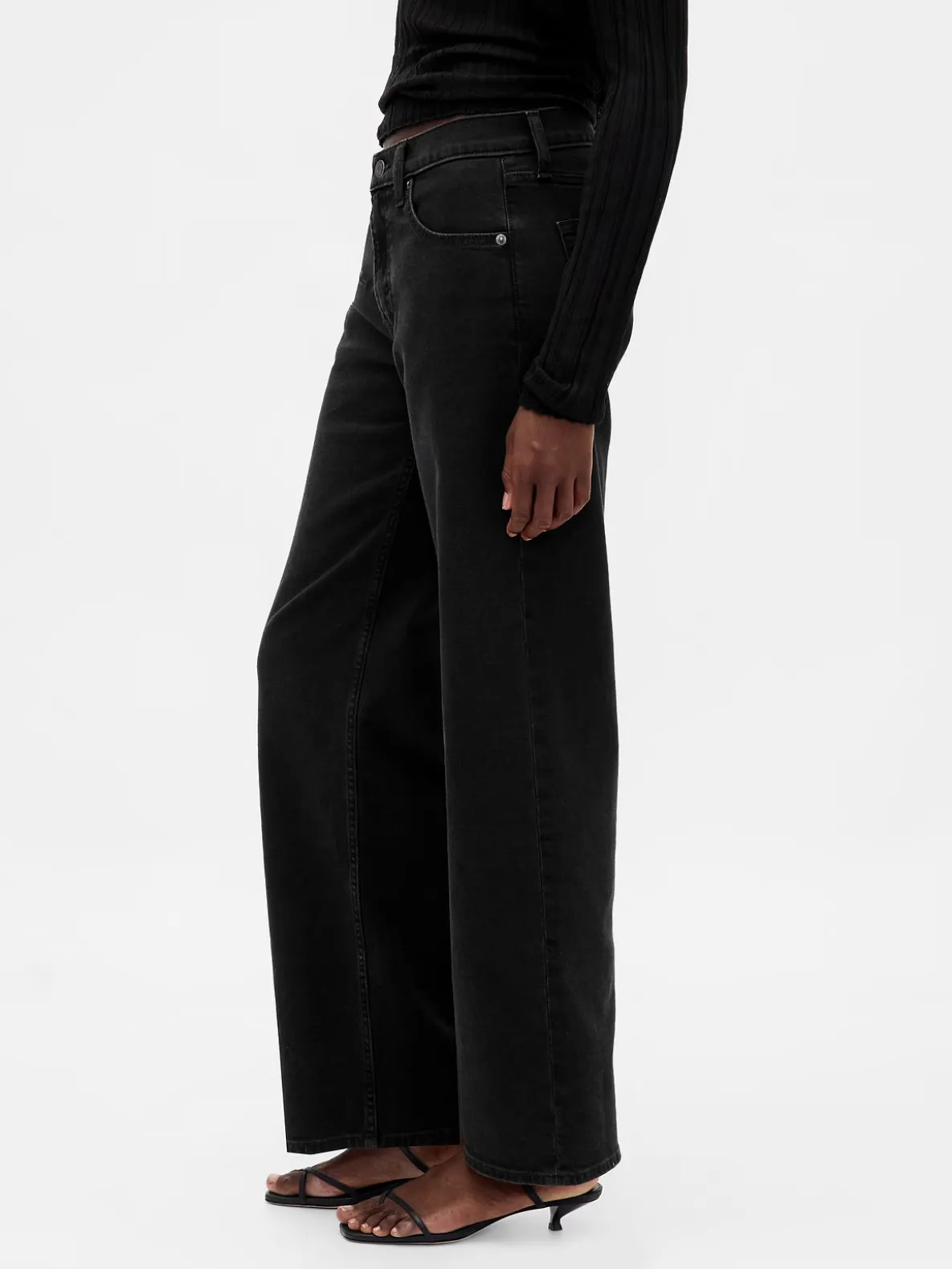 Low Rise '90s Loose Jeans