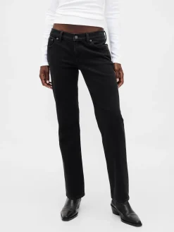 Low Rise '90s Slim Straight Jeans