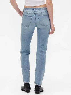 Low Rise '90s Slim Straight Jeans