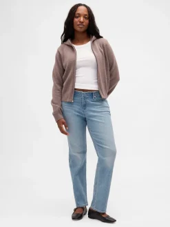 Low Rise '90s Slim Straight Jeans