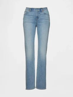 Low Rise '90s Slim Straight Jeans
