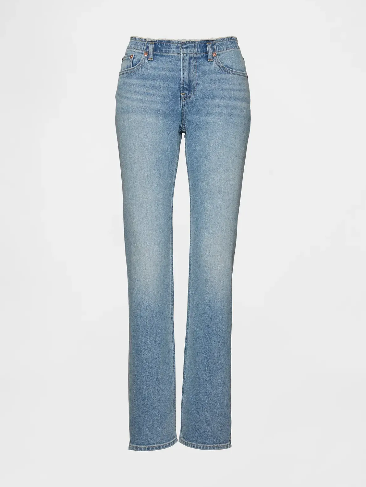 Low Rise '90s Slim Straight Jeans