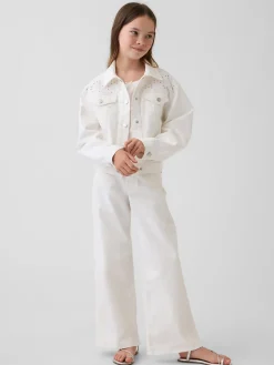 Low Rise Stride Wide-Leg Jeans