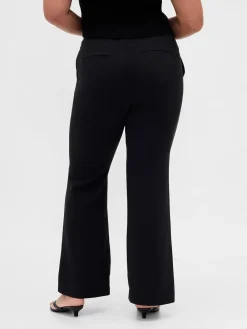 Low Rise Twill Flare Pants