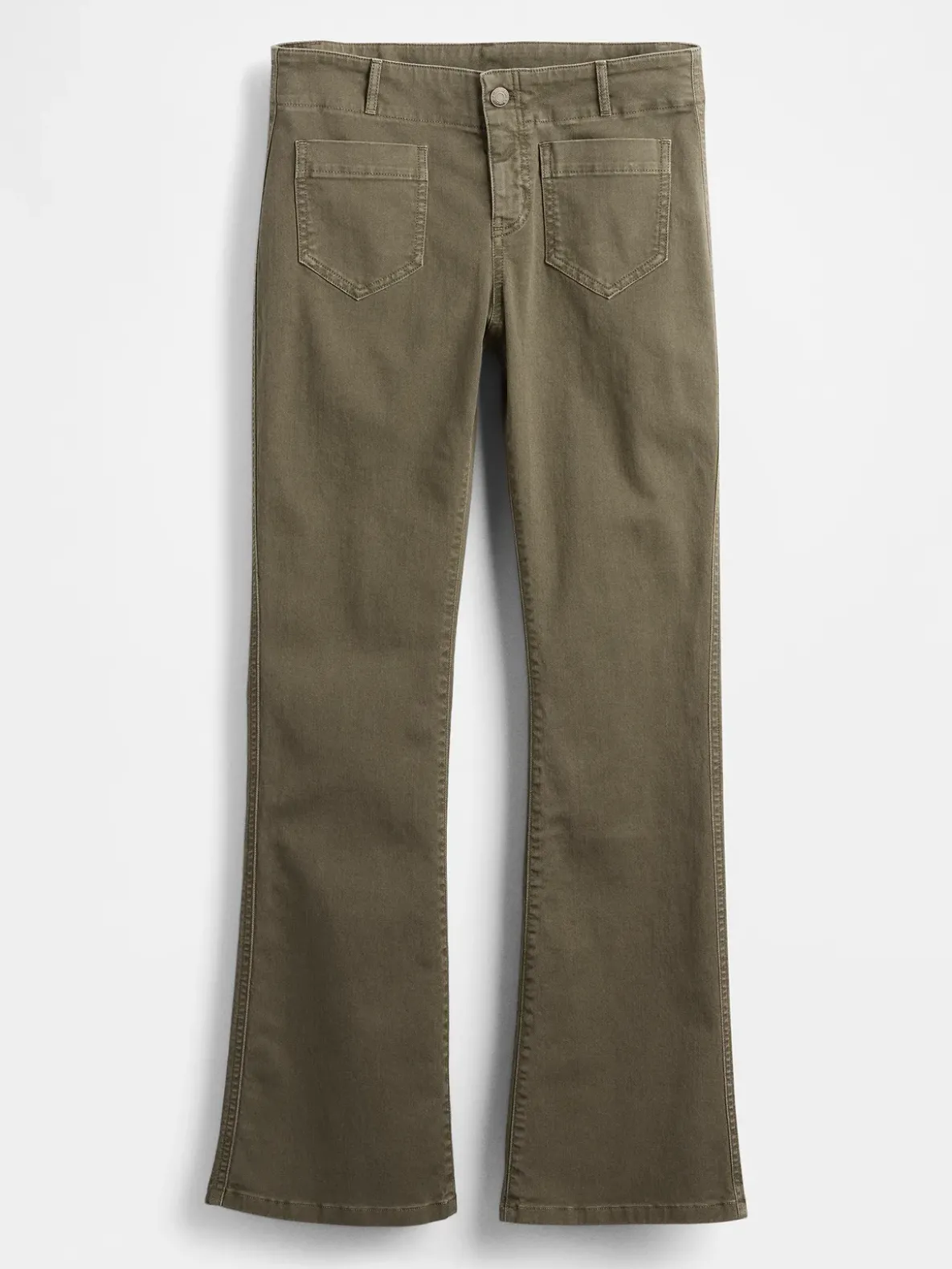Low Rise Twill Long & Lean Pants