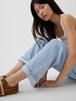 Low Rise UltraSoft Barrel Jeans