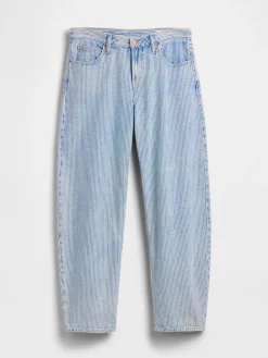 Low Rise UltraSoft Barrel Jeans
