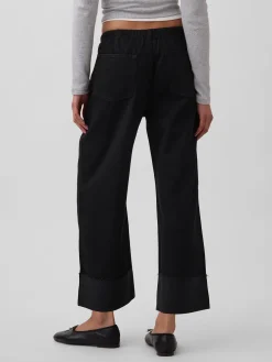 Low Rise UltraSoft Easy '90s Loose Crop Jeans