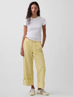Low Rise UltraSoft '90s Loose Easy Crop Jeans