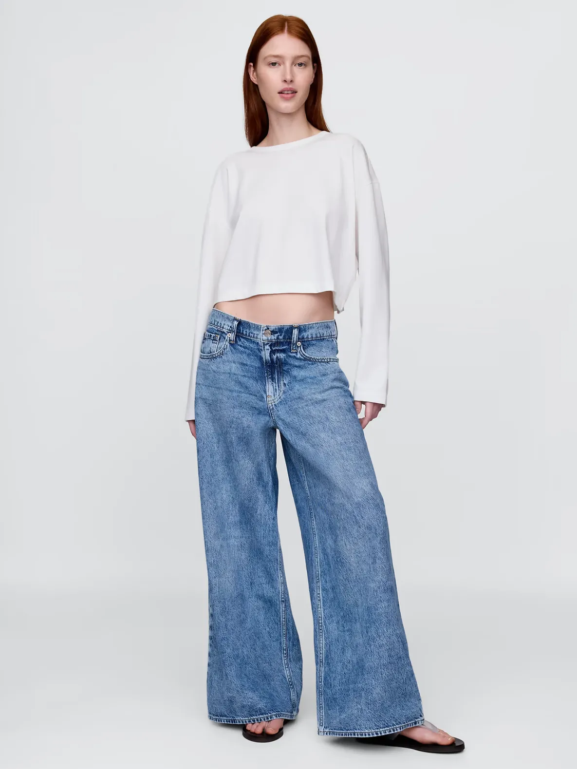 Low Slung Extra Baggy Jeans