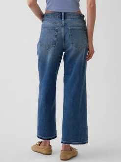 Low Slung Relaxed Crop Jeans