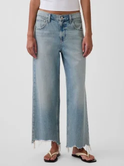 Low Slung Relaxed Crop Jeans