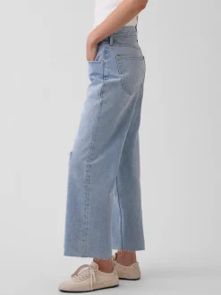 Low Slung Relaxed Crop Jeans