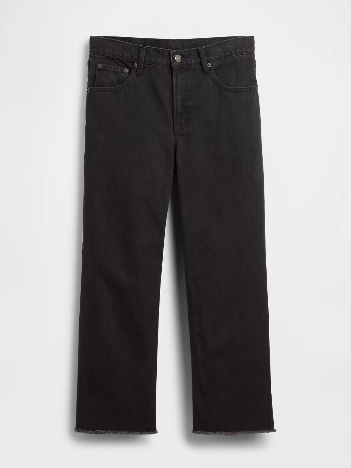 Low Slung Relaxed Crop Jeans