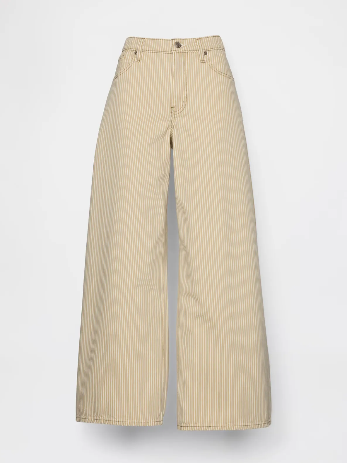 Low Slung Stripe Extra Baggy Jeans