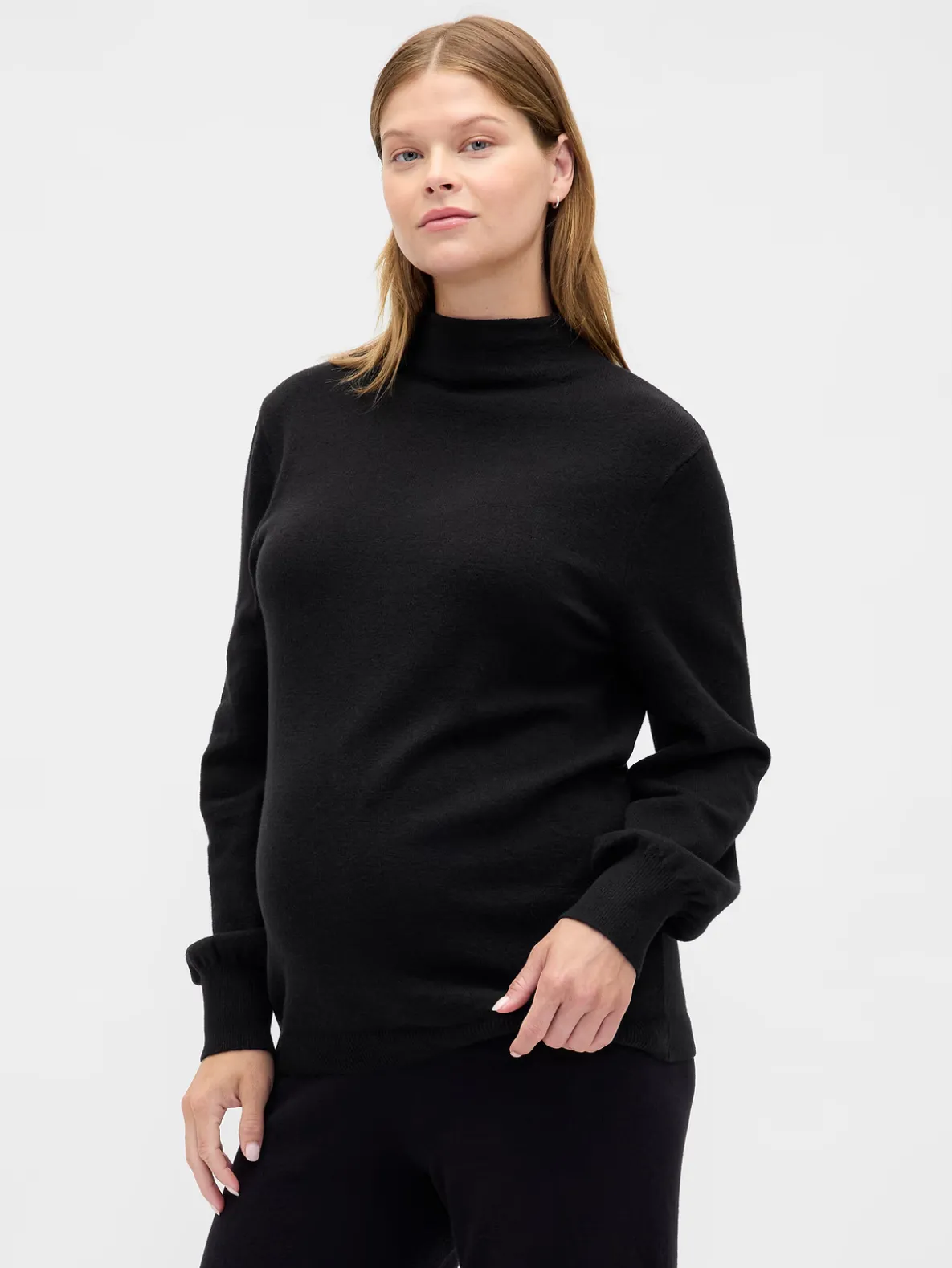 Maternity CashSoft Turtleneck Sweater