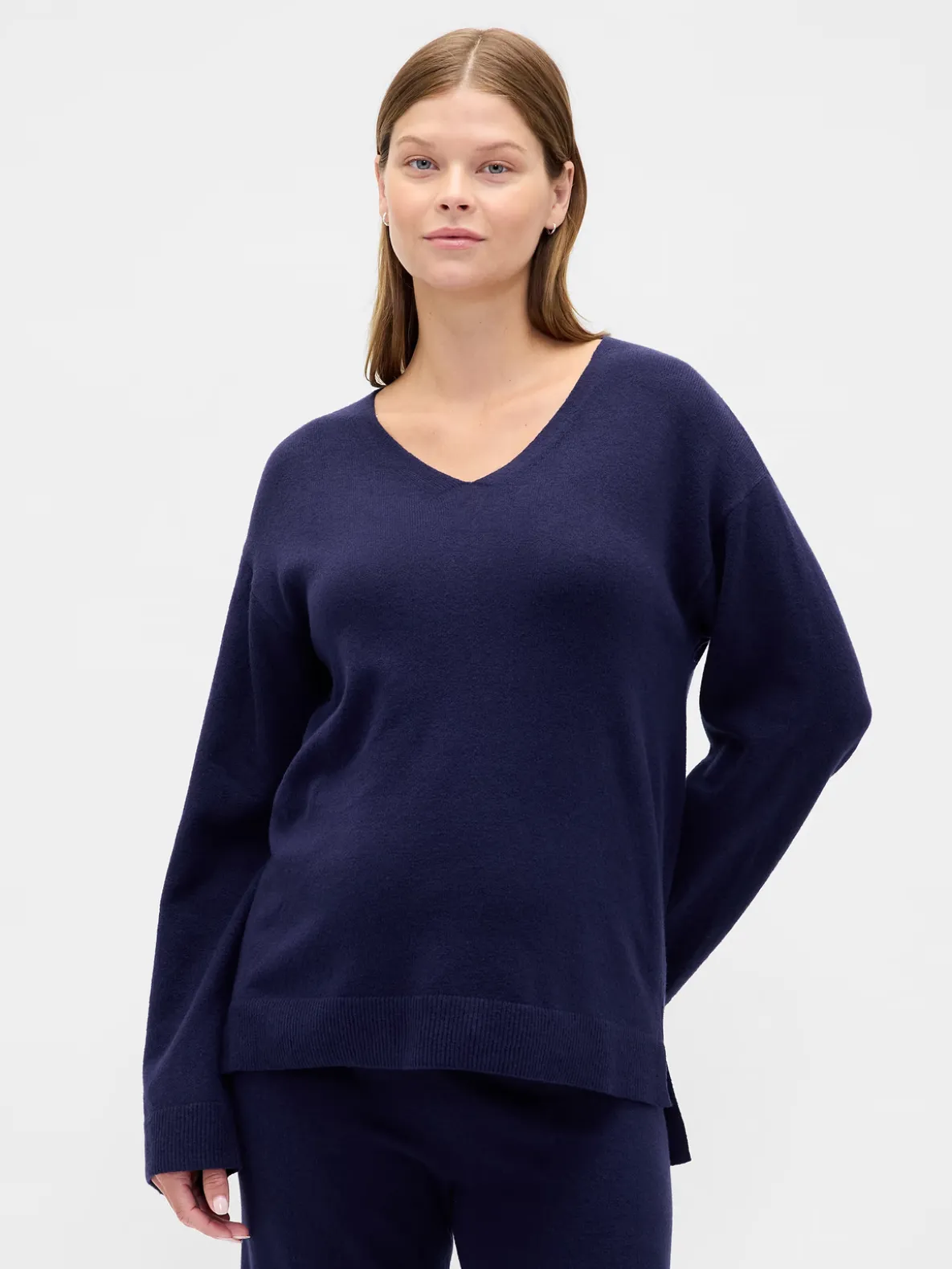 Maternity CashSoft V-Neck Sweater