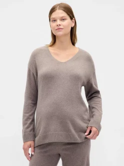 Maternity CashSoft V-Neck Sweater