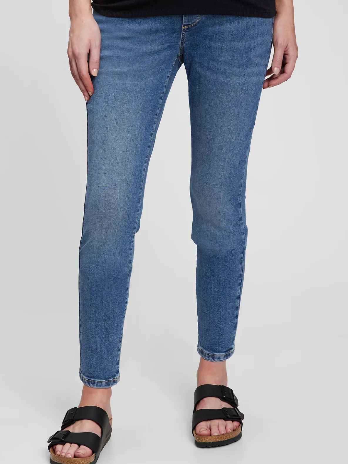 Maternity Full Panel True Skinny Jeans