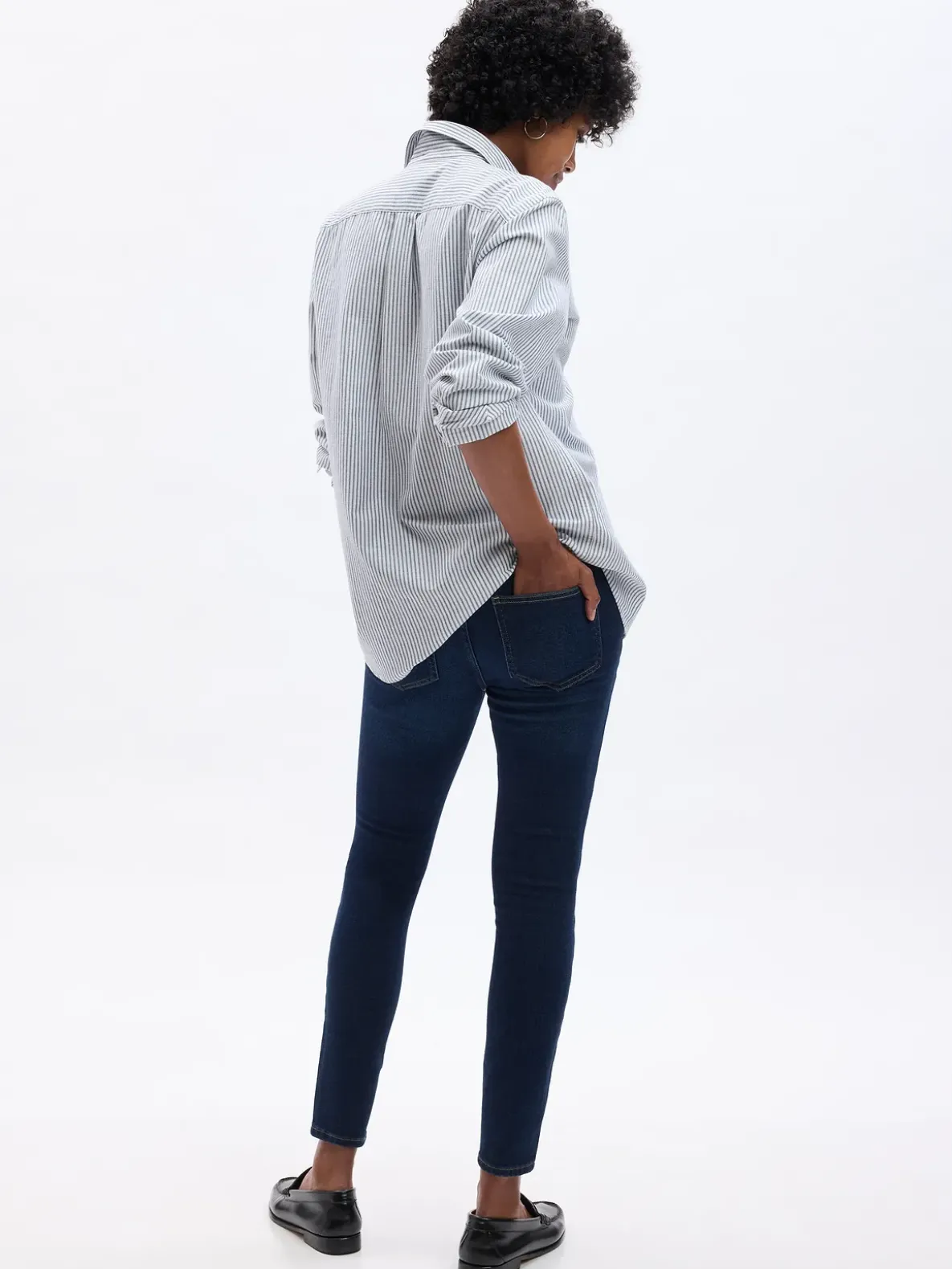 Maternity Full Panel True Skinny Jeans