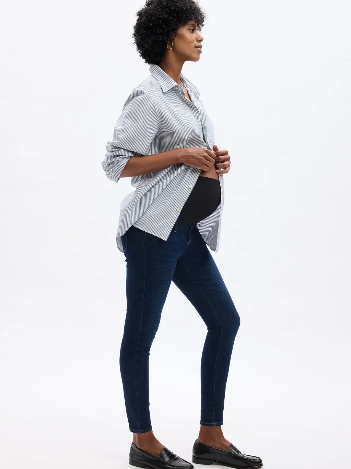 Maternity Full Panel True Skinny Jeans