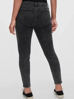 Maternity Inset Panel Skinny Jeans