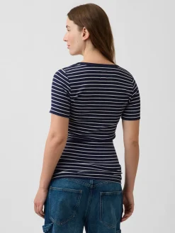 Maternity Modern Crewneck T-Shirt