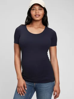 Maternity Modern Crewneck T-Shirt