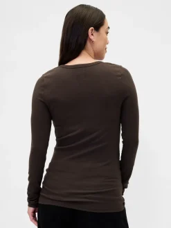 Maternity Modern Crewneck T-Shirt