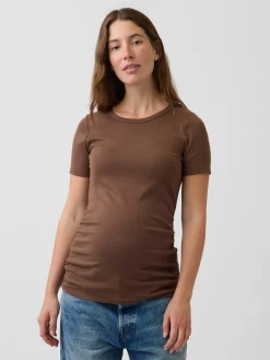 Maternity Modern Crewneck T-Shirt