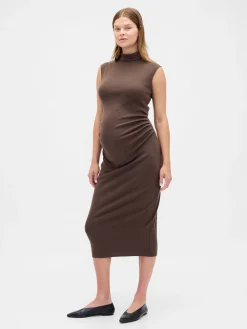 Maternity Modern Mockneck Dress