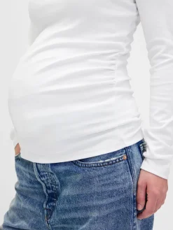 Maternity Modern Turtleneck Shirt