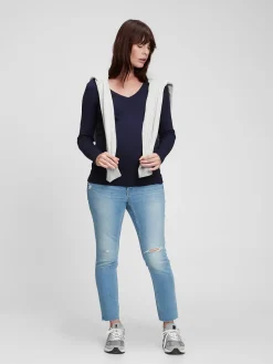 Maternity Modern V-Neck T-Shirt