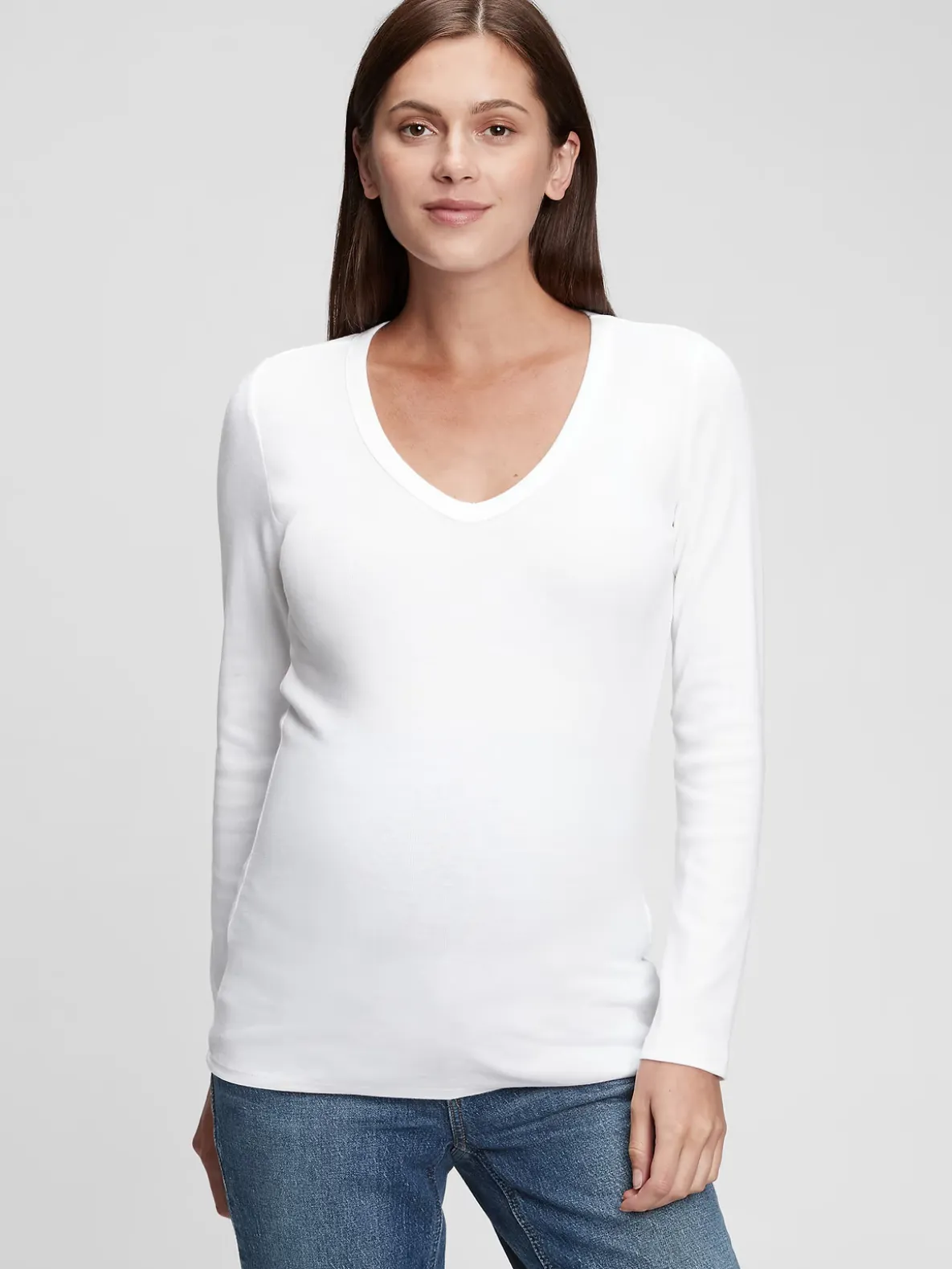 Maternity Modern V-Neck T-Shirt