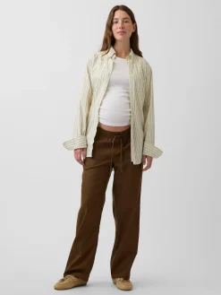 Maternity Under Belly Twill Pants