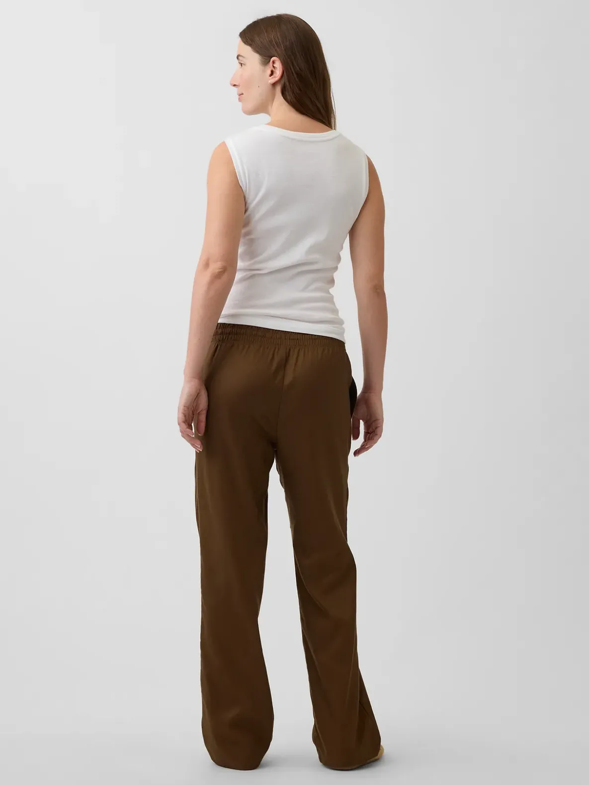 Maternity Under Belly Twill Pants
