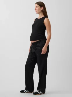 Maternity Under Belly Twill Pants