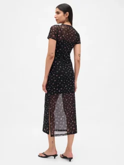 Mesh Maxi Dress