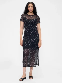 Mesh Maxi Dress
