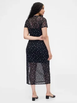 Mesh Maxi Dress