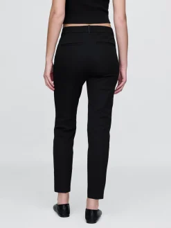 Mid Rise BiStretch Slim Ankle Pants