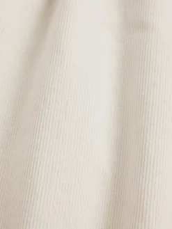 Mid Rise Corduroy Baggy Pants