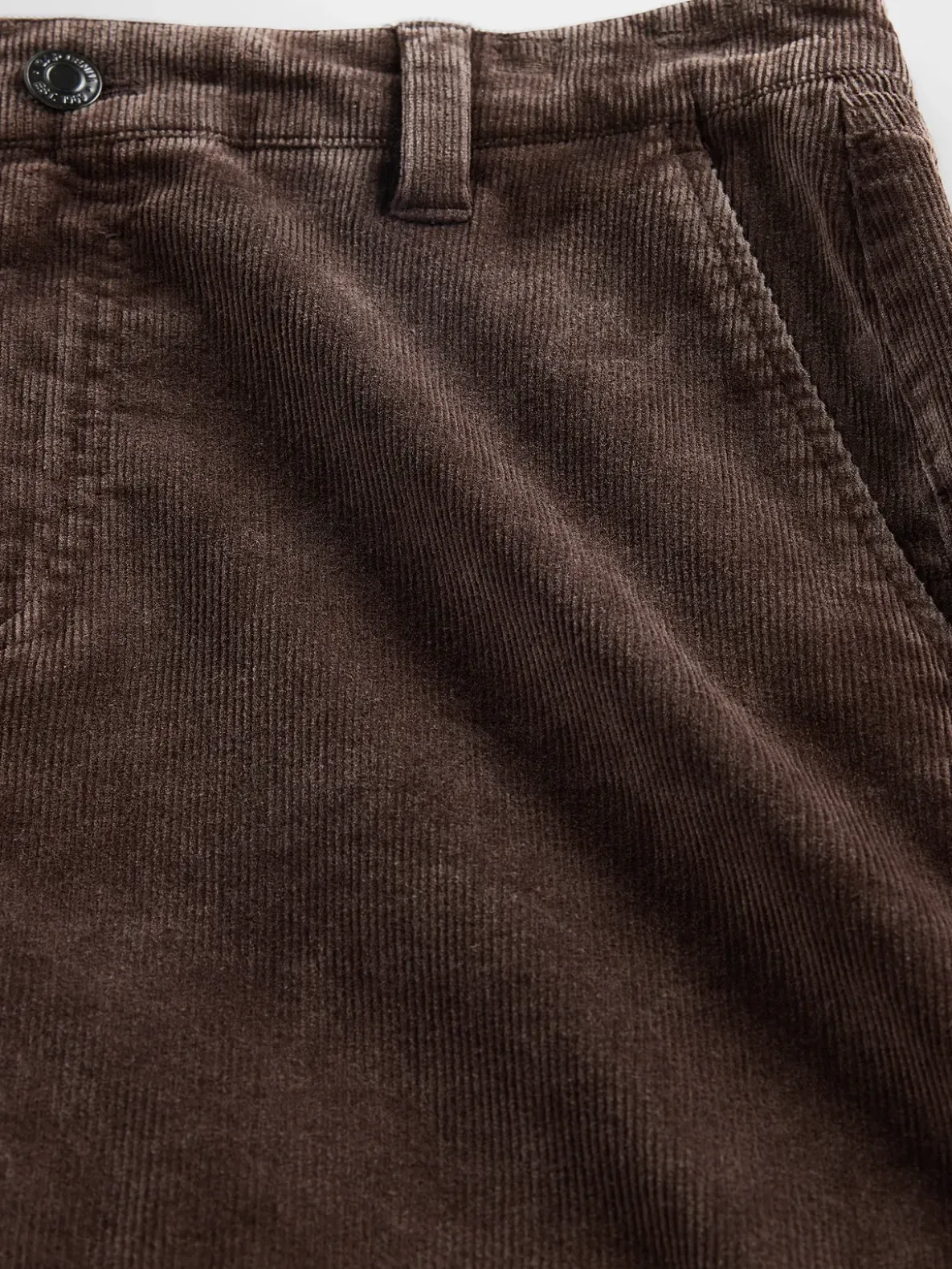 Mid Rise Corduroy Flare Pants